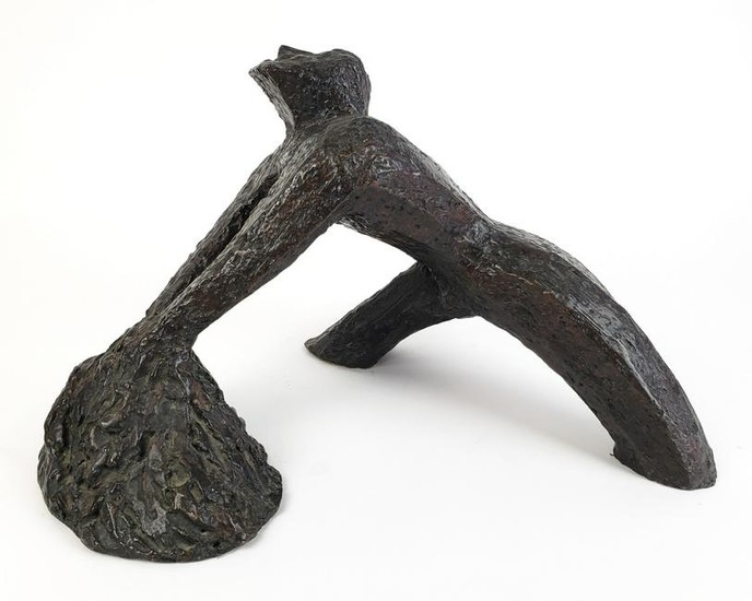 Abstract Bronze Figure in the manner of Larry Mohr