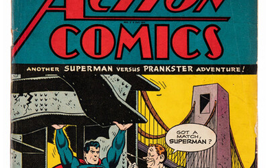 Action Comics #77 (DC, 1944) Condition: GD. Featuring Superman....