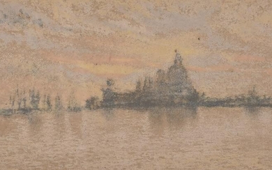 After Whistler, a group of three lithographs of Venice