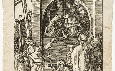 Albrecht Dürer (1471-1528) Christ Presented to the People [Ecce Homo], from: The Small Passion