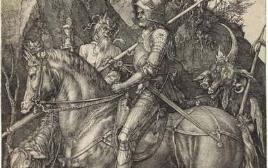 Albrecht Dürer, Knight, Death and the Devil (B. 98; M. 74)