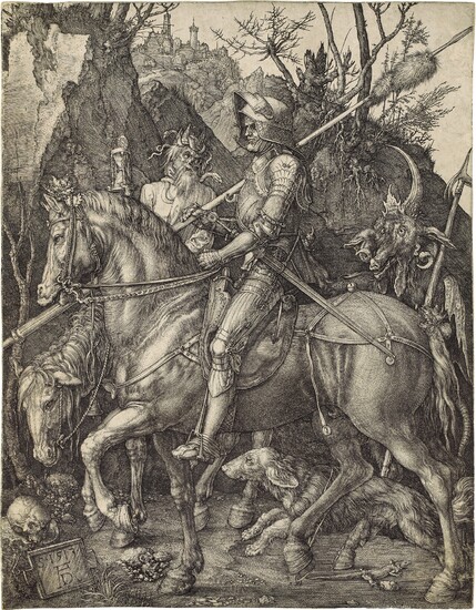 Albrecht Dürer, Knight, Death and the Devil (B. 98; M. 74)