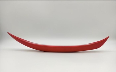 Alfier - Red Gondola sculpture (45 cm) - Glass