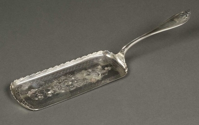 American Silver. A pastry server by William Adams & Co, New York circa 1835
