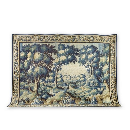 An Aubusson verdure tapestry Late 17th century