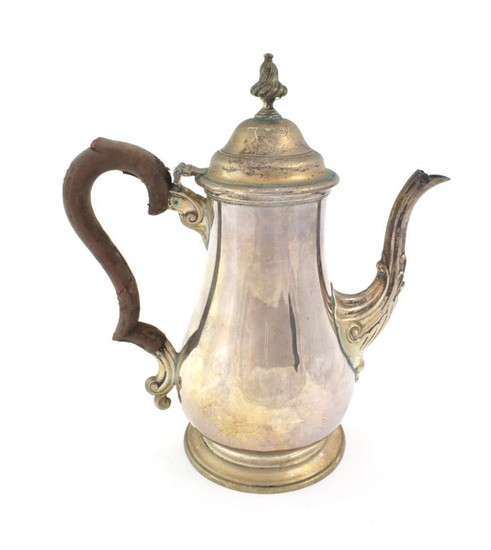 An Edward VIII Silver Coffee-Pot, by Ellis and Co. Ltd.,...