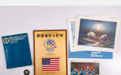 An Official NASA Challenger Memorial Plaque