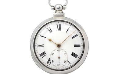An extremely rare pair-cased Liverpool pocket chronometer with "Peto-Cross" chronometer...