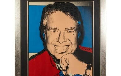 Andy Warhol (1928-1987) Jimmy Carter II SIGNED