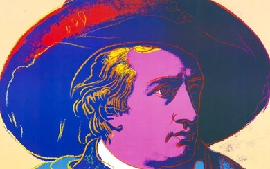 Andy Warhol (after) - Goethe (XL Size) - 1990s