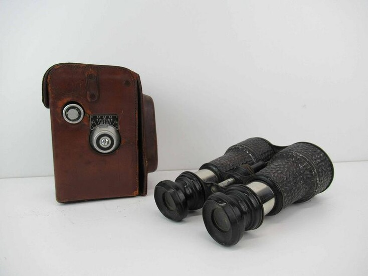 Antique Binoculars Super Marine XX8 France