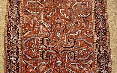 Antique Persian Heriz