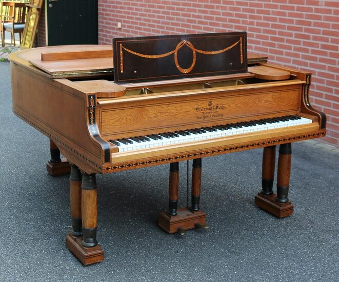 Antique Steinway grand piano from 1906