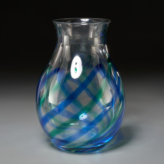 Archimede Seguso, Fasce glass vase