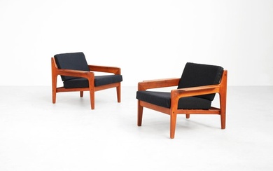 Arne Wahl Iversen - Komfort - Pair of armchairs (2)