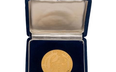 BRD - Goldene Gedenkmedaille zu 20 Dukaten 1957