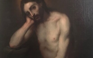Bartolomé Esteban Murillo, Seguidor de (XVII) - Cristo de la humildad y la paciencia