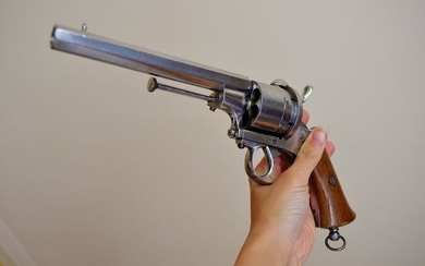 Belgium - 1830/1850 - Model 1858 - Pinfire (Lefaucheux) - Revolver - 12mm cal
