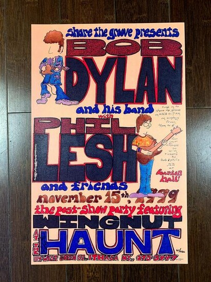 Bob Dylan w/Phil Lesh at The Haunt in Ithaca New York