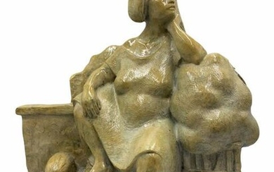 Bronze by Martha Pettigrew Too Many Cabbages Too Few