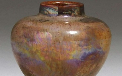 Brouwer - Middle Lane Pottery Flame Painted Vase