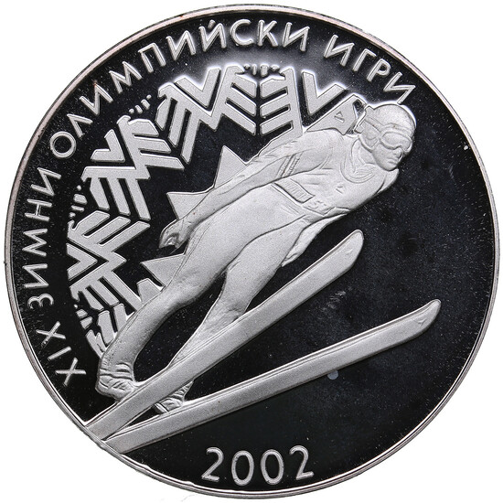 Bulgaria 10 Leva 2001 - Salt Lake City Olympics 2002