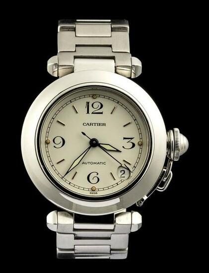 CARTIER PASHA C wristwatch, 1990s
