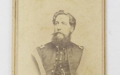 CDV of Bvt. Major Jeremiah H. Gilman-Defender of Fort