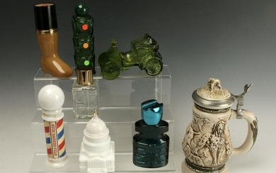 COLLECTION OF AVON PERFUME & COLOGNE BOTTLES