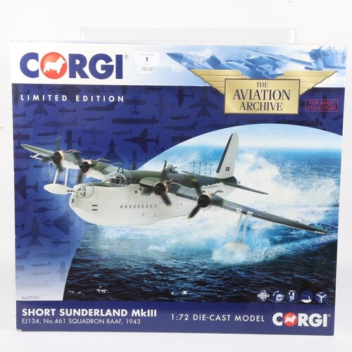 CORGI - The Aviation Archive Limited Edition Short Sunderlan...