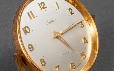 Cartier Brass 8-Day Desk Clock