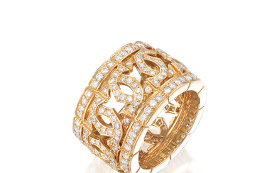 Cartier, Diamond Ring, 'Entrelacés'