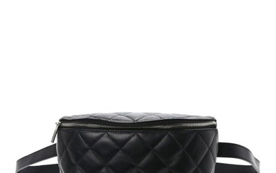 Chanel Lambskin Quilted Waist Belt