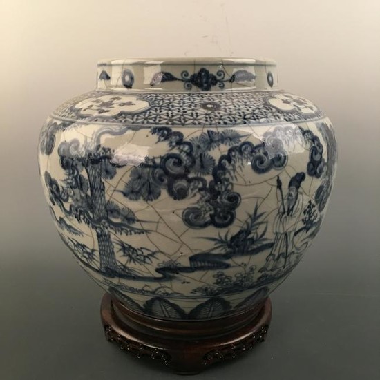 Chinese Blue-White Jar