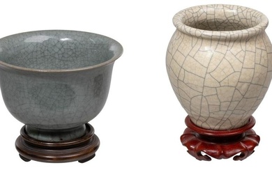 Chinese Guan-Type Pots