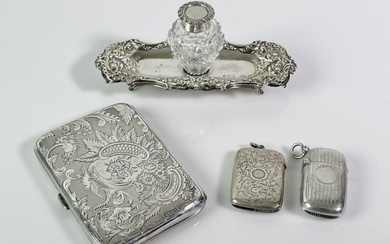 Collection, Antique Sterling Silver Items (4pc)