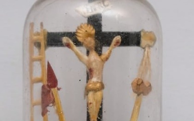 Crucifixion Bottle Whimsy