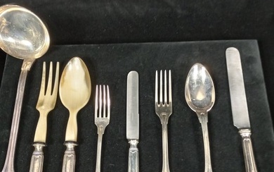 Cutlery set (53) - .800 silver
