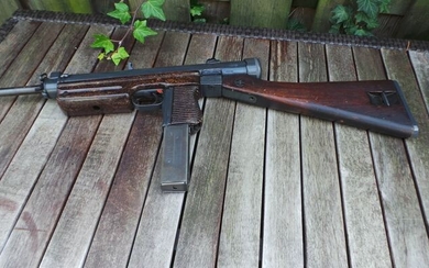 Czechoslovakia - Samopal - Vz24 - Automatic - Rimfire - submachine gun model year 1948 para " - 9 x 19 mm