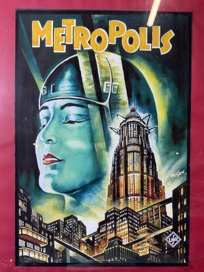 DEGEN Metropolis Movie Promotional Advertisement