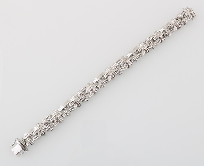 Diamant Armband zus. ca. 4 ct