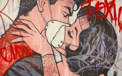 Dillon Boy (1979) - Superman and Wonder Woman / Toxic Kiss
