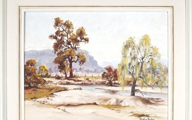 Dudley Parker (1914 - 1989) - Umbilla Creek, 1952 34.5 x 44.5 cm (frame: 49 x 59 x 4 cm)