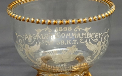 EAPG 19th c ASCALON COMMANDERY COLORADO GLASS
