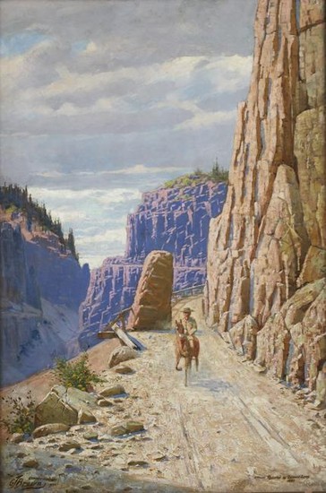 Edward Espey Grand Canyon Oil on Canvas Californi