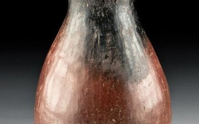Egyptian Predynastic Naqada II Blacktop Acorn Jar