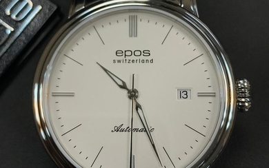 Epos - EMOTION Men's white dial automatic 41mm - 3390-S/S-WHT - Men - 2011-present