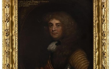 FOLLOWER OF DANIEL MYTENS THE ELDER (Holland/England, 17th Century), Governor of Portsmouth, Charles