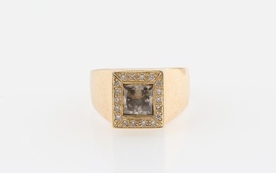 Fancy Yellowish Brown Diamant Ring ca. 2,01 ct