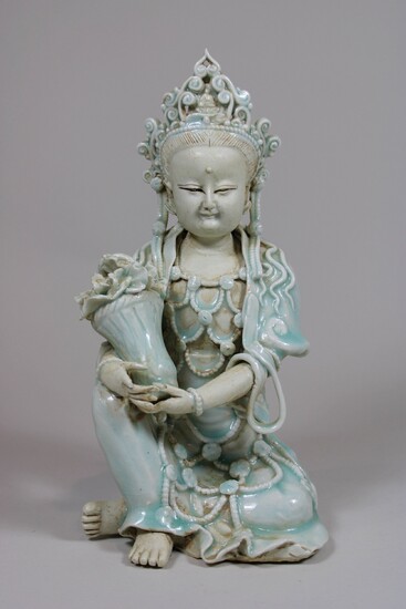 Figur, asiatische Gottheit (Buddha